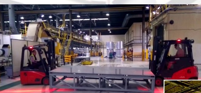Монтаж дополнительной верхней эстакады на заводе